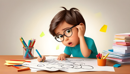 Is your child facing challenges in expressing ideas on paper?