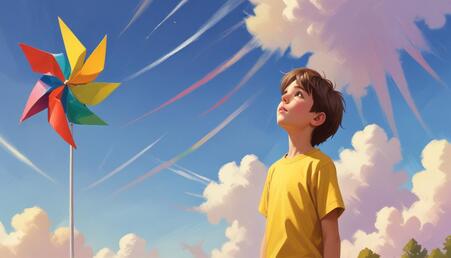 Does the kid have difficulty understanding abstract concepts such as fraction?